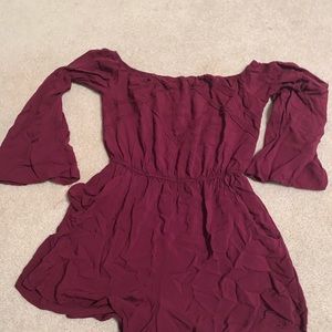 Garnet Off the shoulder romper